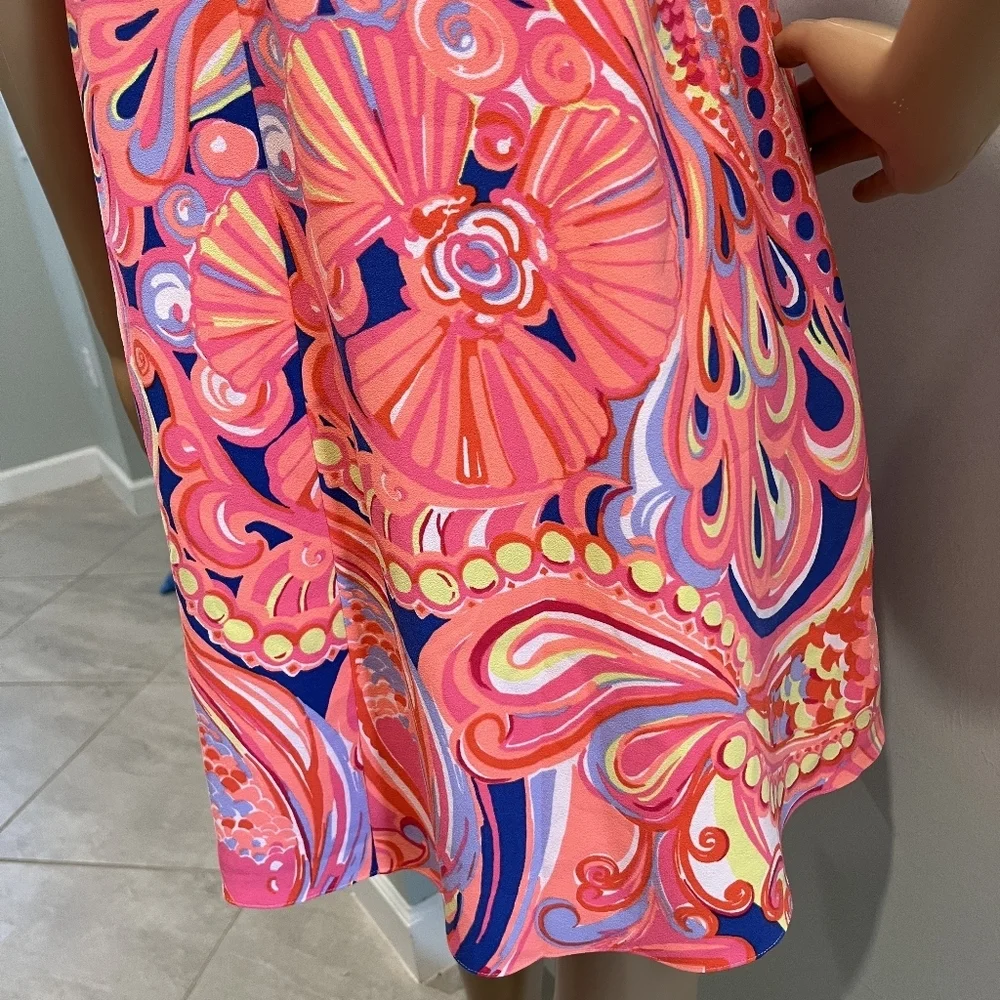 Lilly Pulitzer "Mimi" Dress with Beading Detail in Size XS   NWT - Picture 7 of 15
